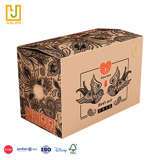 Basic Customization Printed Big Size Sturdy Shipping Corrugated Paper Carton Mailer Box